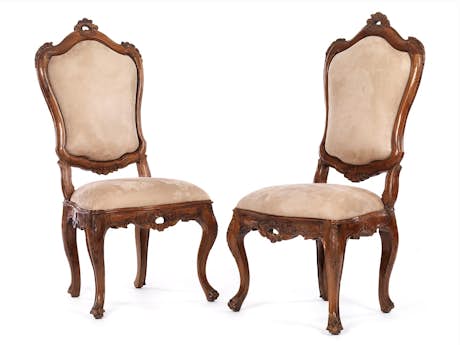 Paar Rokoko-Stühle